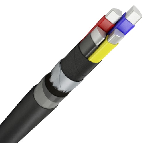 Силовые кабели с пластмассовой изоляцией 4x95x6 мм ВБбШв ГОСТ 16442-80